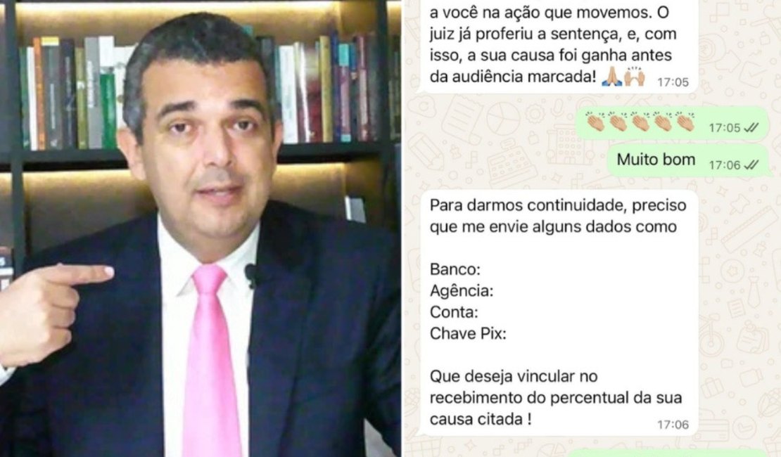 Defensor Público é vítima de tentativa de golpe e divulga prints para orientar como se proteger