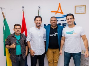 Prefeito JHC e Cufa assinam protocolo e Maceió vai sediar eventos nas comunidades da capital