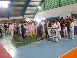 Atletas de Lagoa da Canoa conquistam 15 medalhas no Campeonato Alagoano de Taekwondo