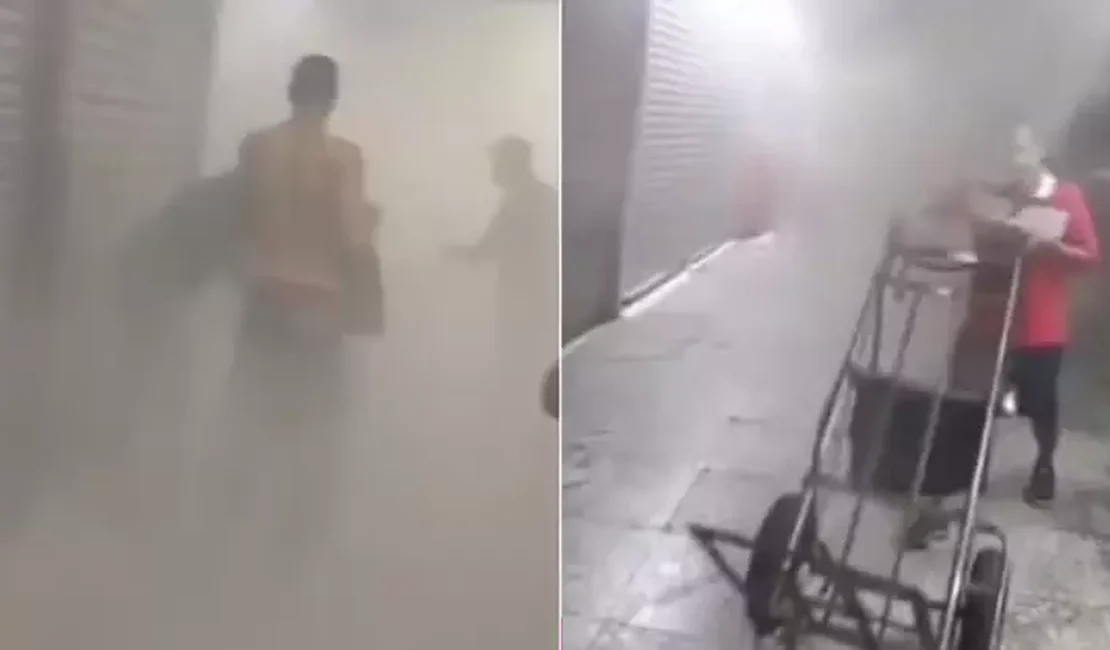 Lojistas em shopping do Brás atingido por incêndio: 'Não dá para buscar roupa'