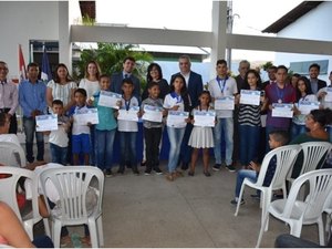Ministério Público promove concurso e premia alunos de Santana do Ipanema