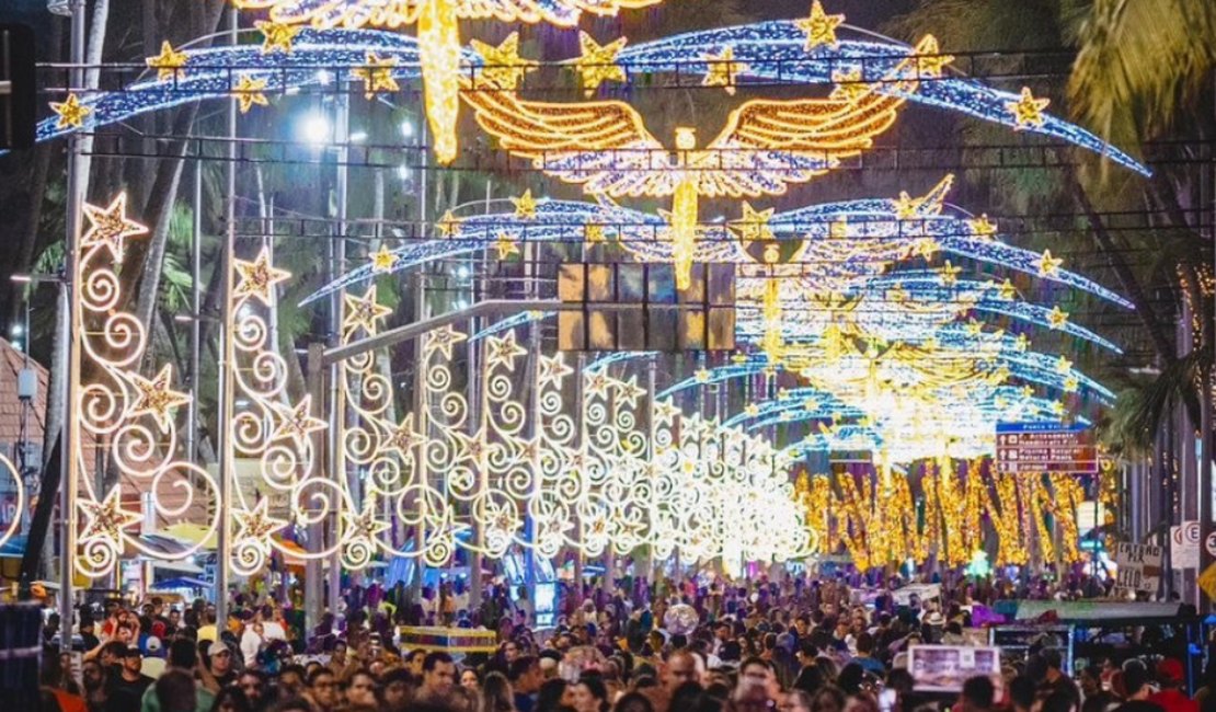 Maceioenses e turistas se encantam na abertura do Natal de Todos Nós