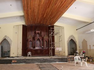 Em reforma, Paróquia Santo Antônio realiza live solidária do Maragofé 2021