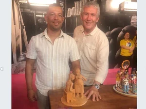 Artista plástico representa Palmeira dos Índios na Fenearte e concorre a prêmio nacional em Olinda (PE)