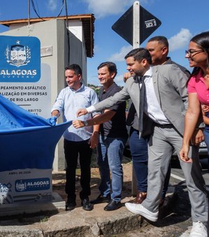 Governo inaugura 66 ruas, entrega sala do Saúde Até Você Digital e distribui sementes em Rio Largo