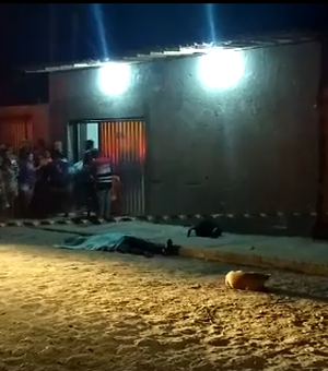 [Vídeo] Jovem com passagem pela polícia é assassinado em frente a um bar no Agreste