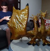 [Vídeo] Jovem autista de Arapiraca se descobre artista plástico com a produção de esculturas em biscuit