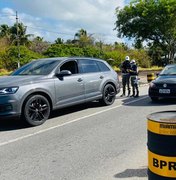 BPRv inicia operação para fiscalizar rodovias de Alagoas durante o Natal