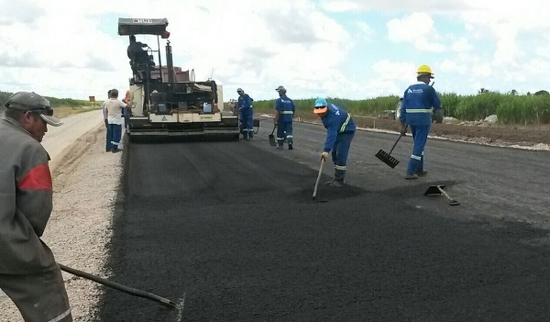 Obras em rodovias do Agreste estão próximas da conclusão