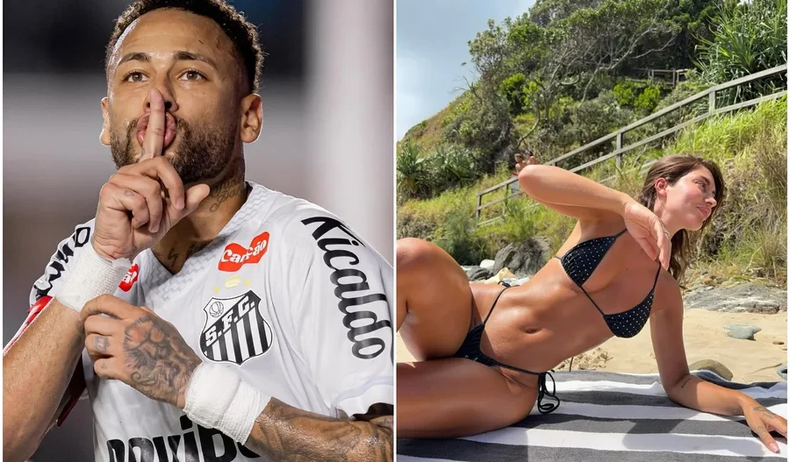 Neymar curte fotos sensuais de influenciadora e gera nova polêmica