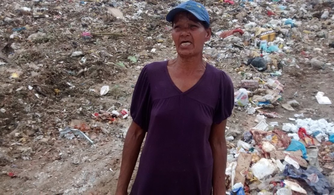 Crime: catadora encontra feto jogado no 'lixão' de Arapiraca