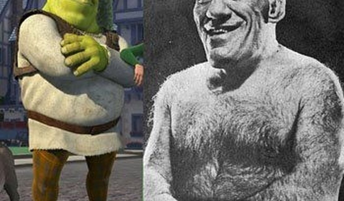 'Shrek real' era lutador e pode ter inspirado o ogro mais famoso do mundo