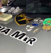 Homem é preso por tráfico de drogas com maconha e cocaína em Maceió