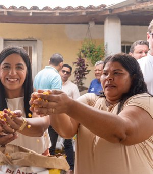 Prefeita anuncia nova distribuição de sementes para agricultores de São Luís do Quitunde