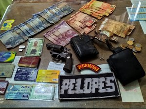 Suspeito de diversos roubos é morto em troca de tiros com a polícia em Joaquim Gomes