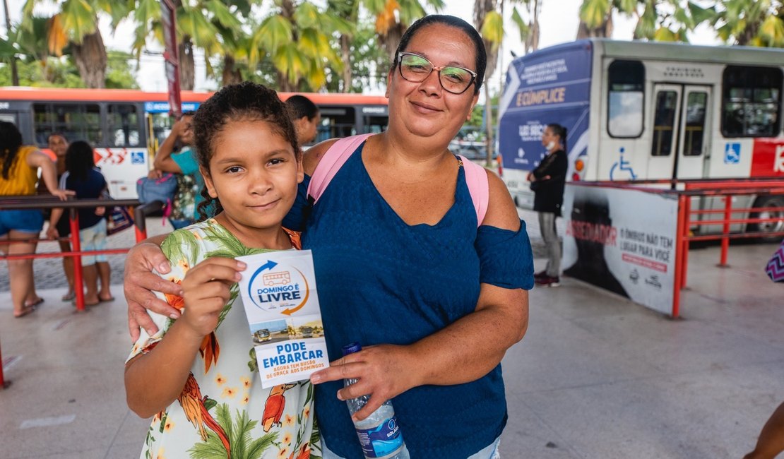 Domingo é Livre garante mais de R$ 8 milhões de economia para o maceioense
