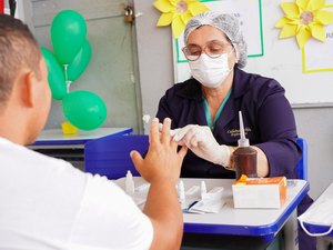 Sesau realiza testagem rápida de hepatites em reeducandos do Sistema Prisional de AL