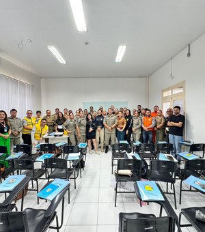 Representantes da PRF participam de curso de aprimoramento, em Maceió