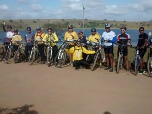 Ciclistas realizam trajeto Arapiraca/ Piranhas em passeio neste sábado (24)