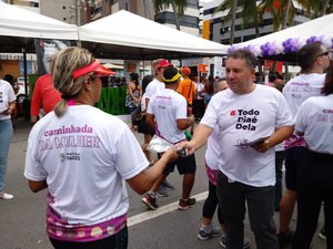 MP e parceiros promovem campanha #TodoDiaéDela na orla de Maceió