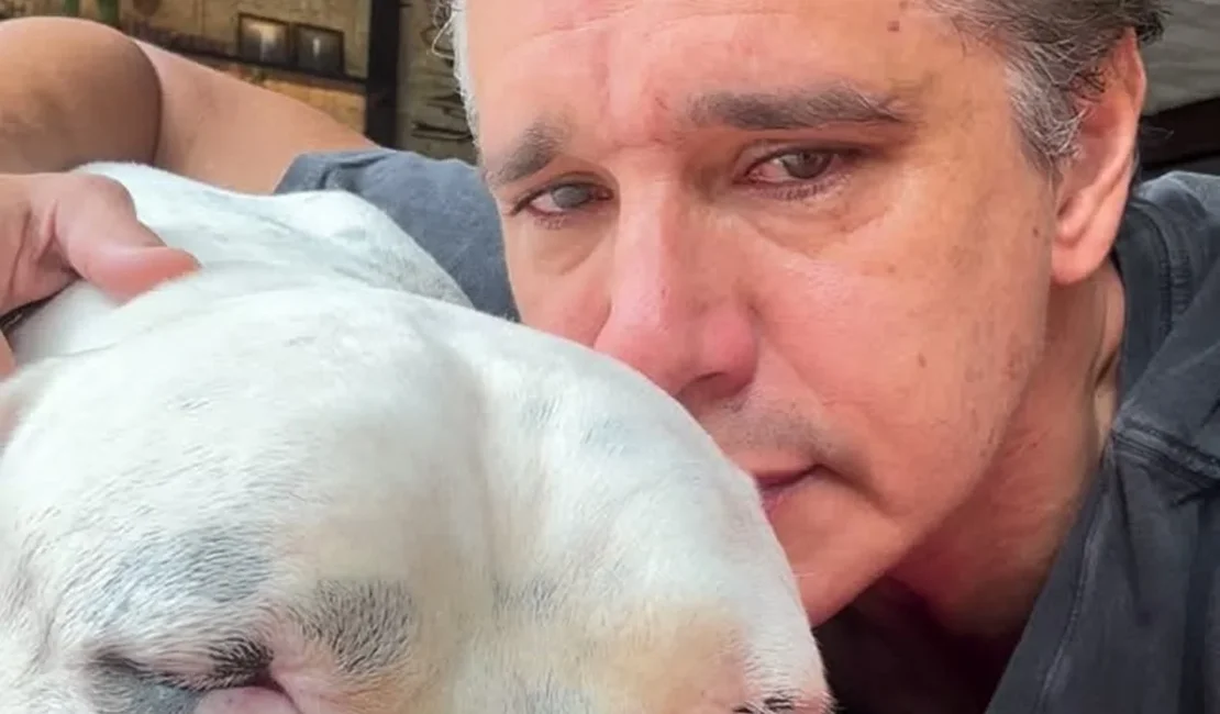 Márcio Garcia anuncia morte de seu cachorro, que lutava contra câncer