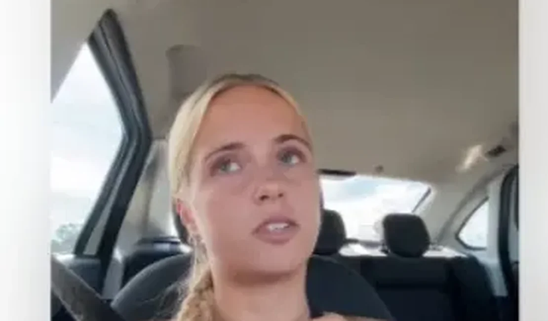 Influenciadora inglesa denuncia assédio de motorista de App em viagem do Recife para Maceió