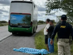 Mulher morre após ser atropelada por ônibus na BR-423, em Delmiro Gouveia