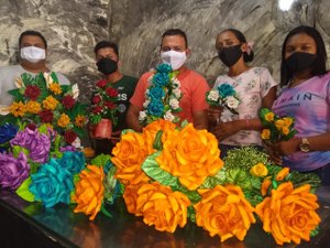 [Vídeo] Ornamentos de flores artificiais produzidos em Arapiraca alcançam mercado internacional