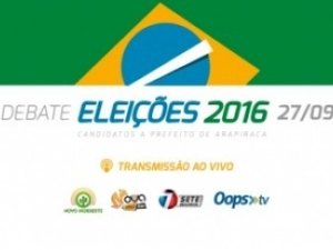 Candidatos se preparam para debate organizado pelo Portal 7 Segundos