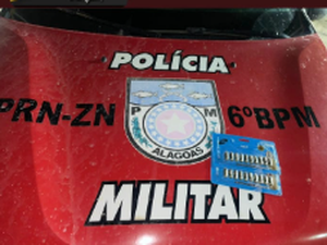 Polícia Militar prende homem com cartelas de munição calibre .380, em Maragogi