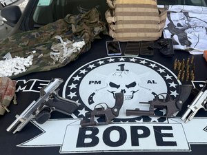 Quatro homens morrem após confronto com o Bope durante operação em Maceió