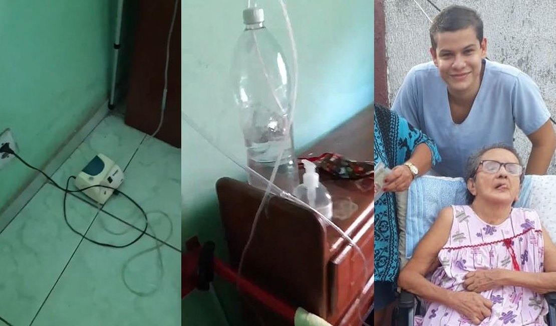 Enfermeiro de Manaus improvisa oxigênio com garrafa pet, mas idosa morre: 'Culpado vai pagar'