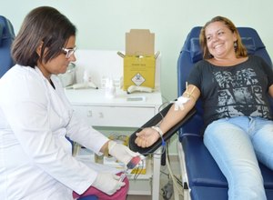 Com apenas 36% do estoque de sangue mínimo, Hemoal faz coleta no Barro Duro