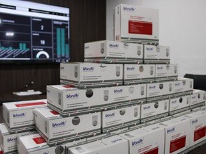 Sesau vai distribuir mais 10 mil testes rápidos de Covid-19 para os 102 municípios de AL