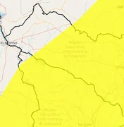 Inmet emite alerta  amarelo  de potencial perigo de chuvas para 10 municípios alagoanos