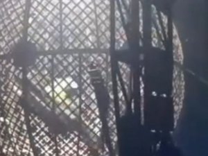 Homem é trancado em 'globo da morte' após tentar furtar circo em Penedo