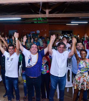 Thiago da Brita presidente da Facomar mostra força com apoio a deputados em Arapiraca