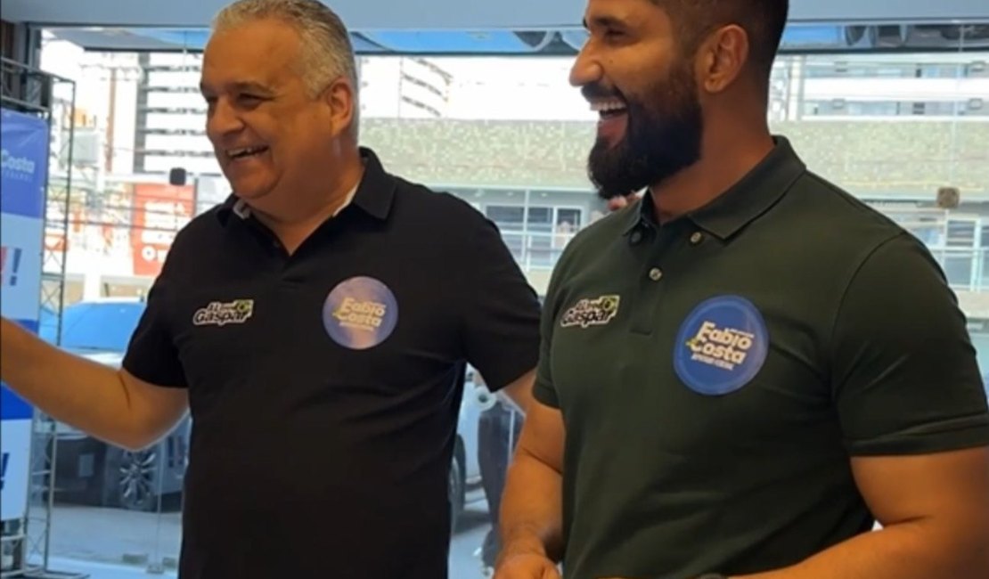Alfredo Gaspar sela aliança com Fabio Costa em encontro com lideranças