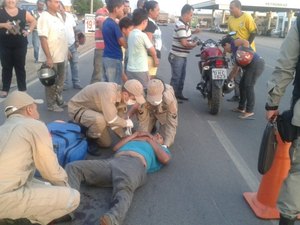 Motociclista provoca acidente na AL-220