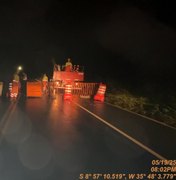 Dnit interdita trechos da BR-416 em Alagoas por risco de deslizamento