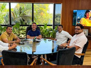 Prefeito Bebeto Barros se reúne com governador Paulo Dantas para avanços em Girau