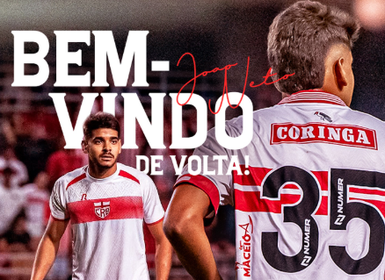 CRB anuncia retorno de João Neto como primeiro reforço para 2026