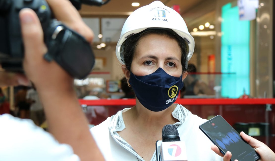 [Vídeo] Crea AL promove fiscalização no Arapiraca Garden Shopping