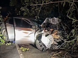 Acidente entre Fiat Toro e trator deixa empresário ferido em Coruripe