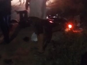 Homem morre e mulher fica ferida após trator desgovernado atingir casal em Penedo