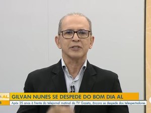 [Vídeo] Após 25 anos como âncora, Gilvan Nunes se despede da TV Gazeta de Alagoas