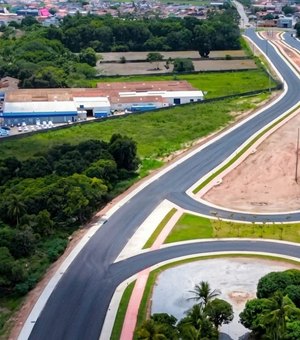 Com avanço das obras, novo binário de Arapiraca já recebe sinalização e mobiliários urbanos