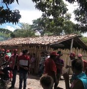 Trabalhadores rurais sem-terra reocupam acampamento no município de Atalaia