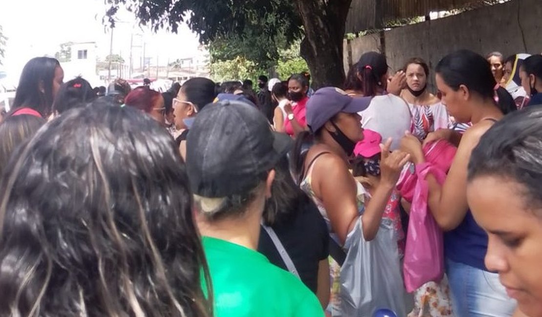 Familiares de reeducandos voltam a protestar por retomada de visitas