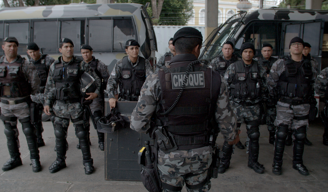 Documentário sobre Batalhão de Choque da PM estreia em Maceió